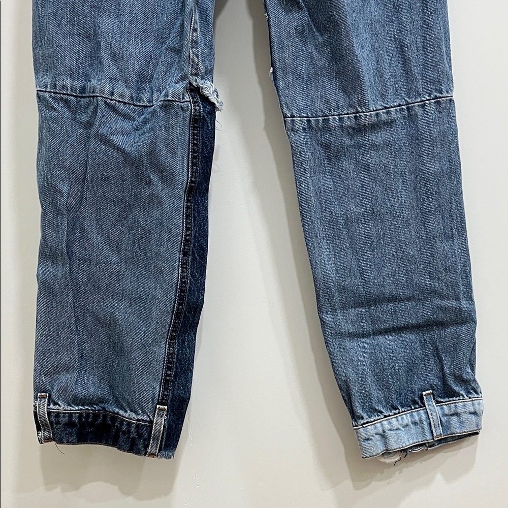 Patchwork Denim Jeans - image 4